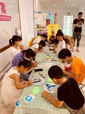 水晶城晶彩课堂—团扇制作运动圆满举行