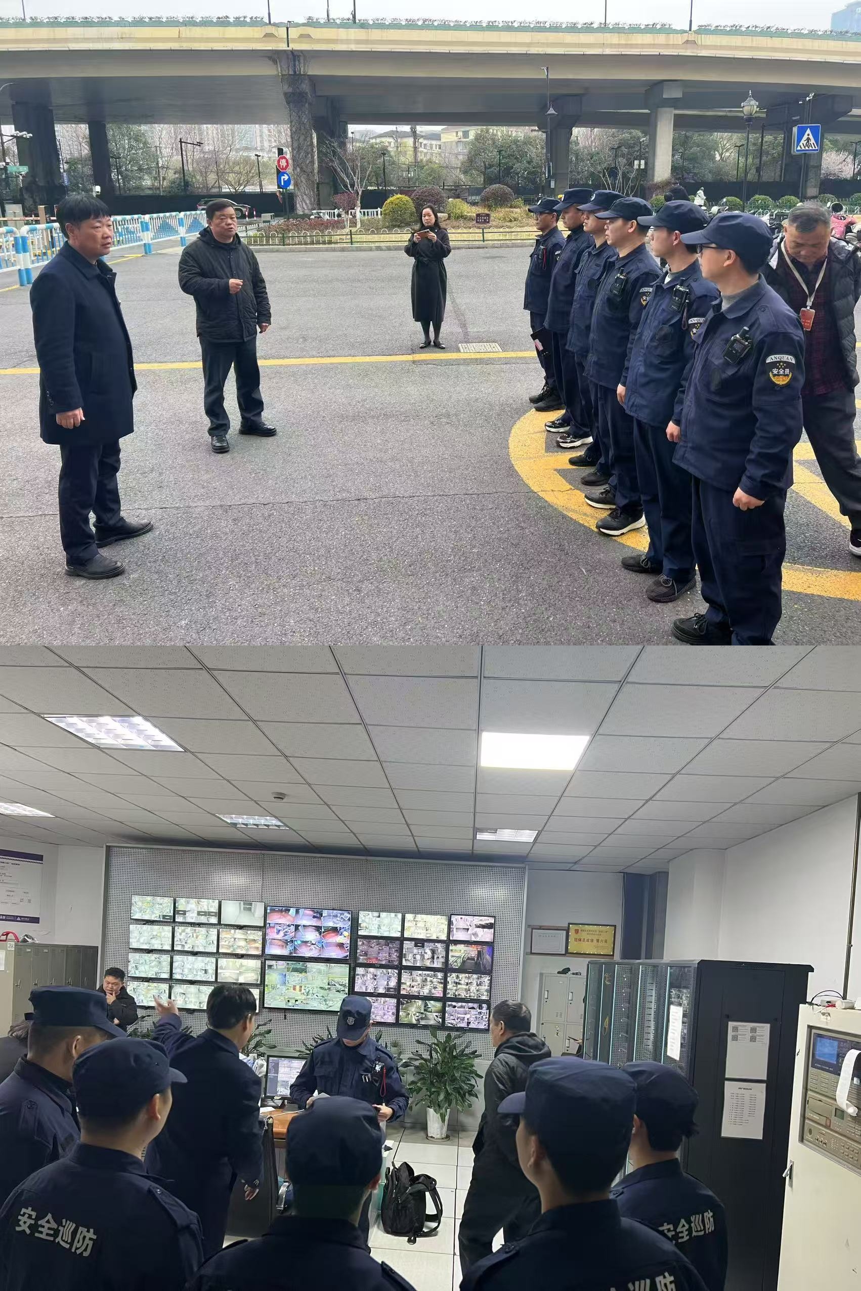 水晶城团结钱江商城开展消防重点部位实地熟悉运动