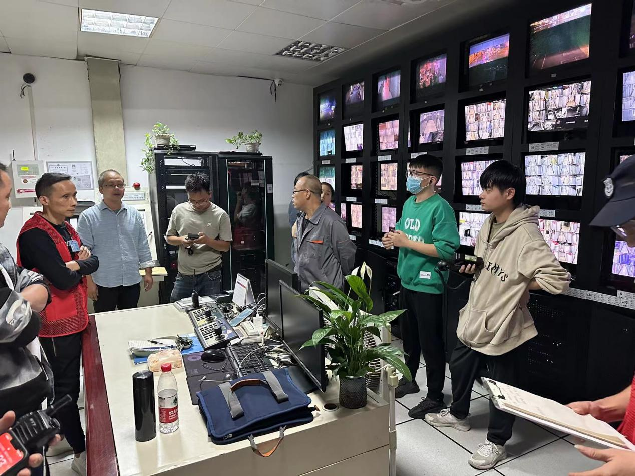 “强实战，，，，，，夯基础”，，，，，，钱江商城开展消防联动测试