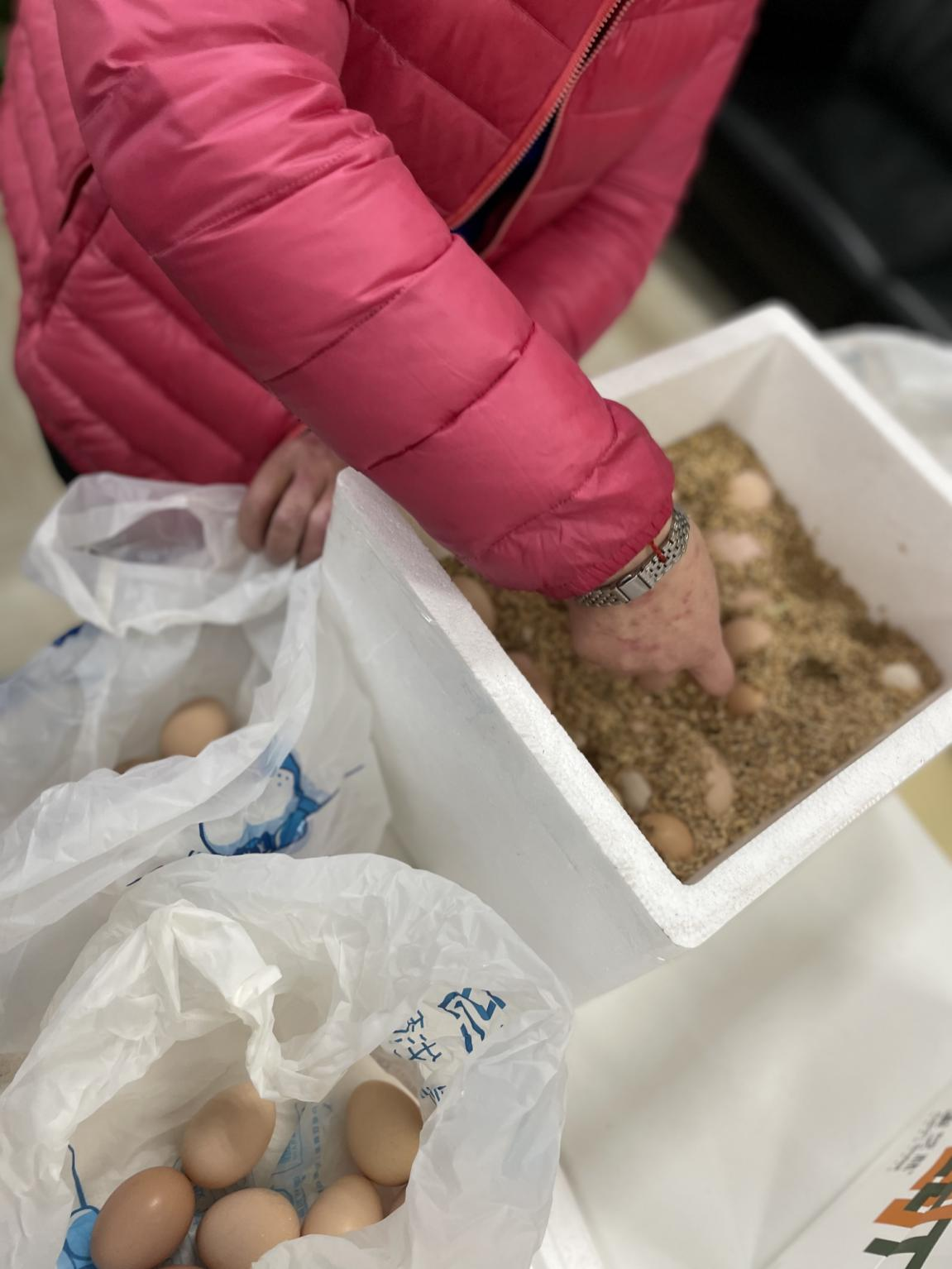 鸡蛋虽“土”，，，，，，可是创意很“新”