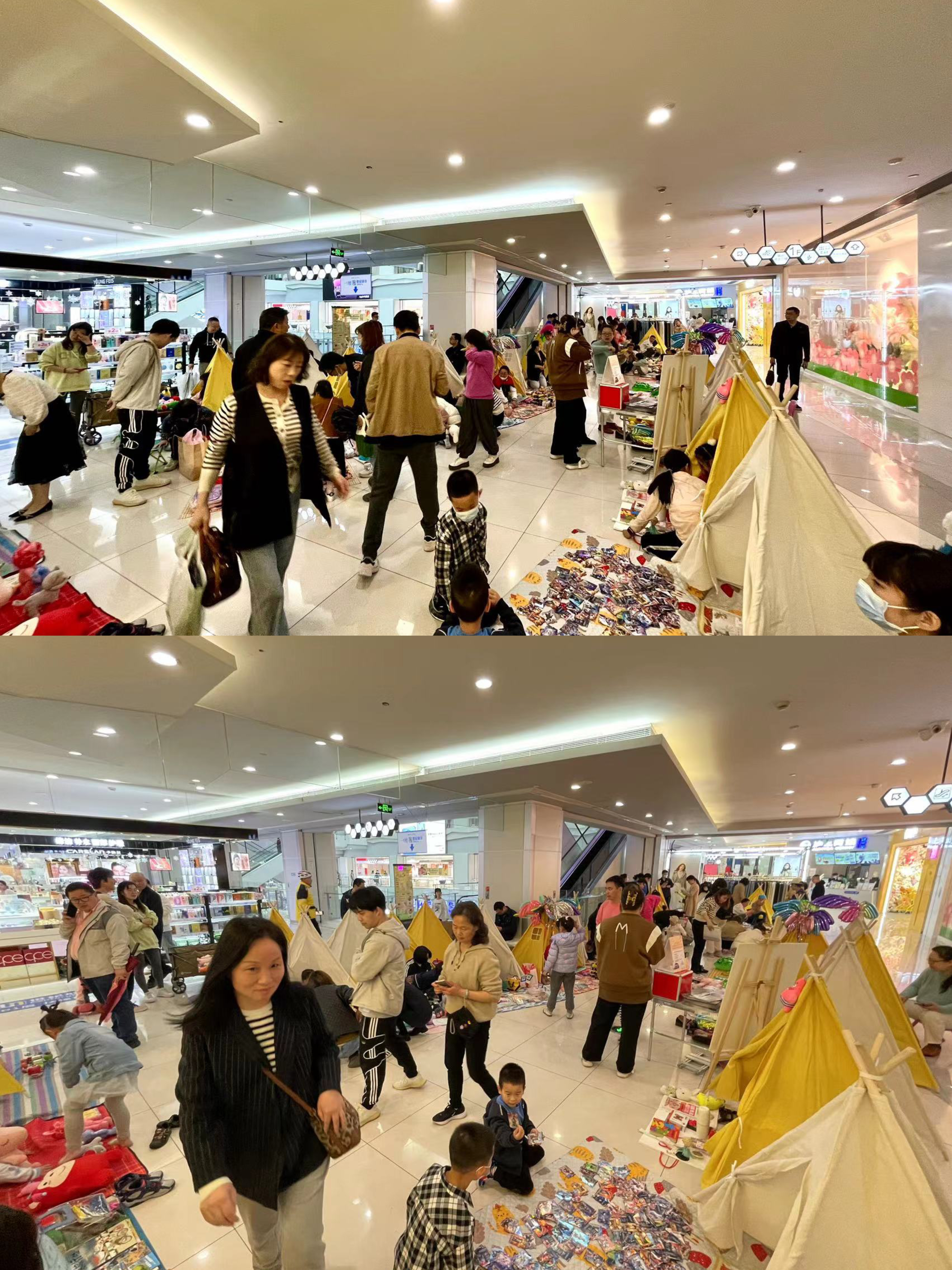 水晶城儿童帐篷墟市运动圆满举行