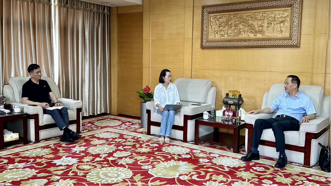 集团董事长调研杭州聚星新质料，，，，，，，同谋未来生长