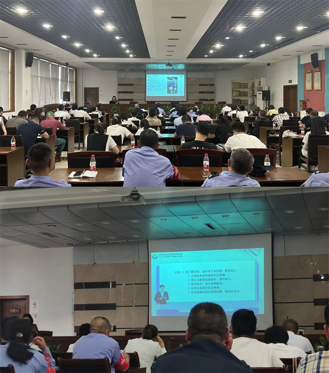 利记官网平台入口市场加入经济普查单位清查培训会