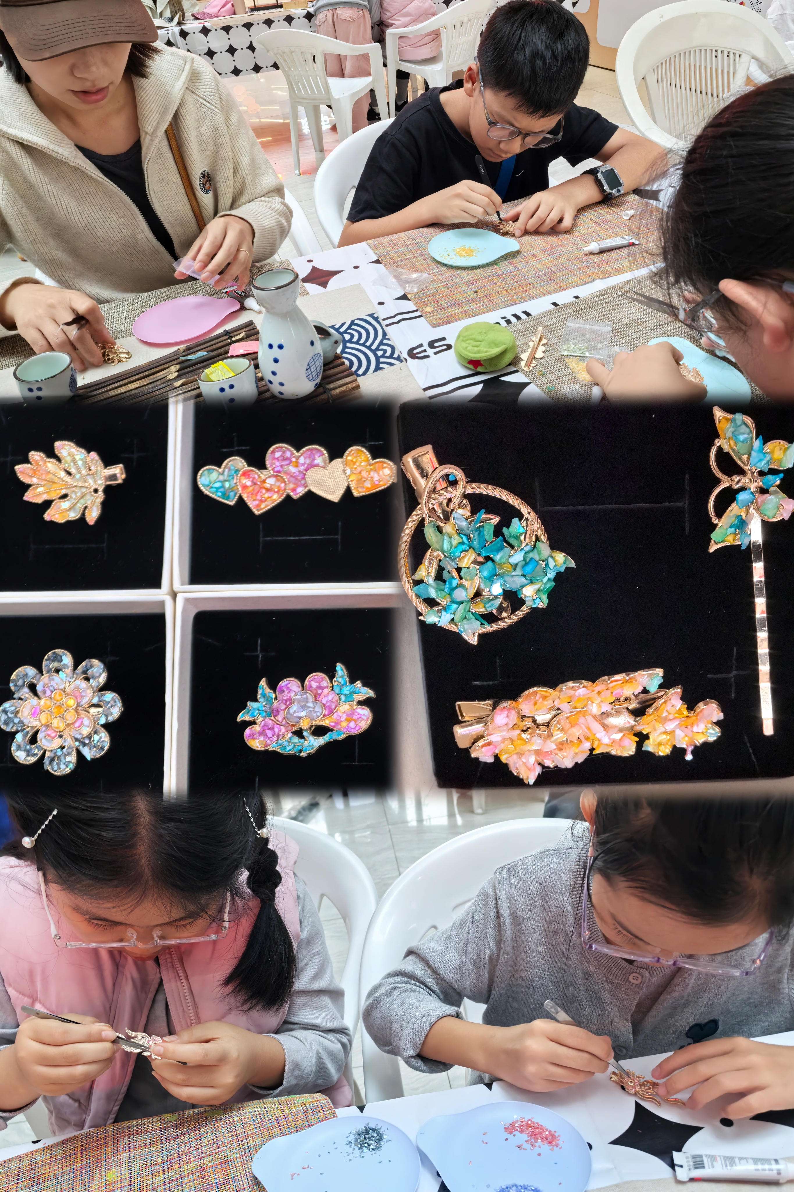 非遗传承，，，，，共庆华诞——水晶城螺钿DIY运动圆满举行