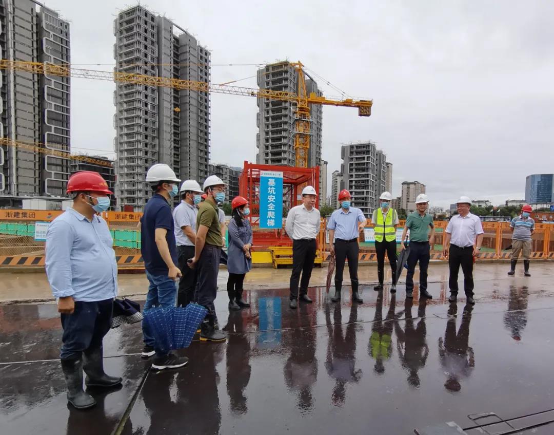 拱墅区向导实地检查防汛防台事情