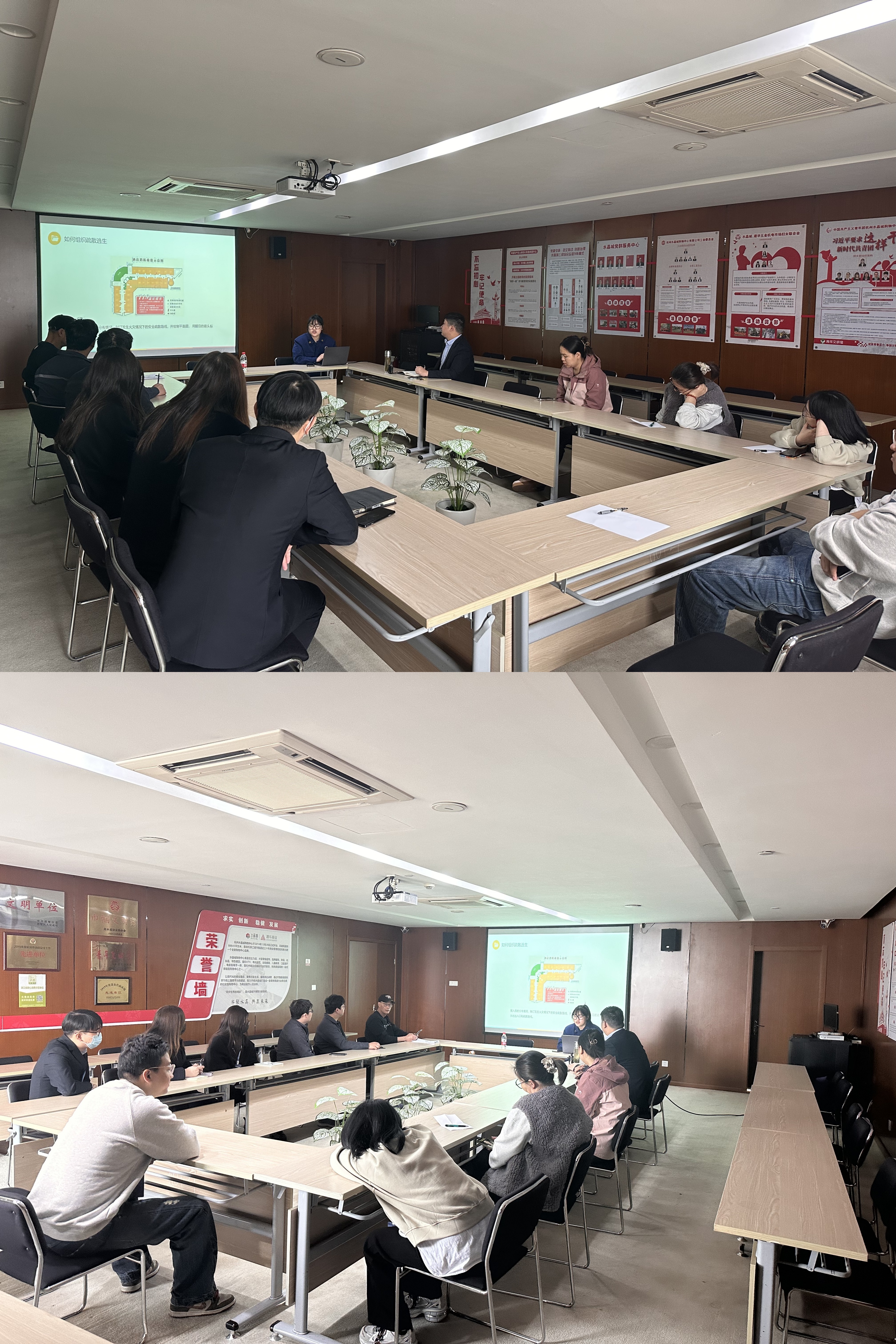 水晶城开展员工消防培训 筑牢清静防地