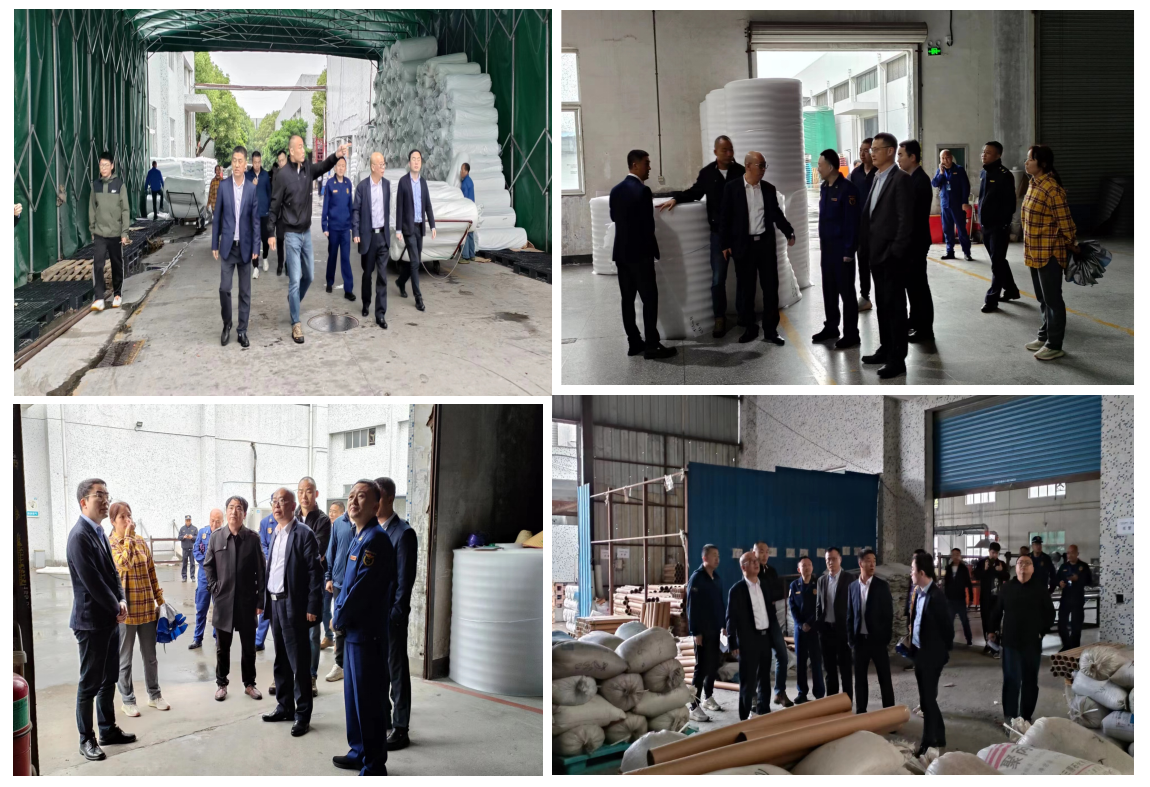 临平区向导莅临塘栖利记官网平台入口科创工业园开展消防清静检查指导事情