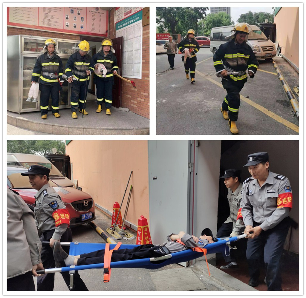 利记官网平台入口市场开展清静疏散逃生、灭火演练