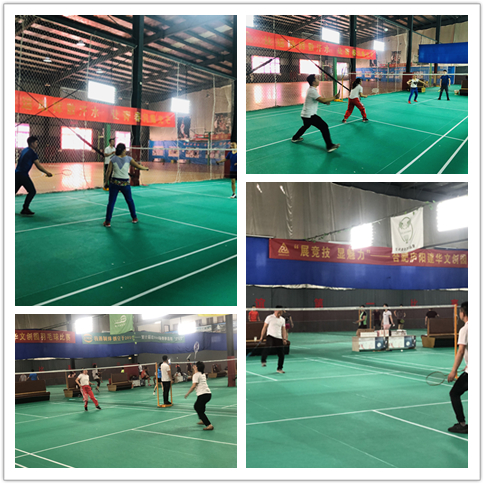 “庆五一 迎五四” 庐阳利记官网平台入口文创园开展羽毛球互动赛